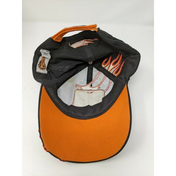 Tony Stewart #20 Strapback Hat Embroidered Flames Winners Circle NASCAR - Picture 9 of 12